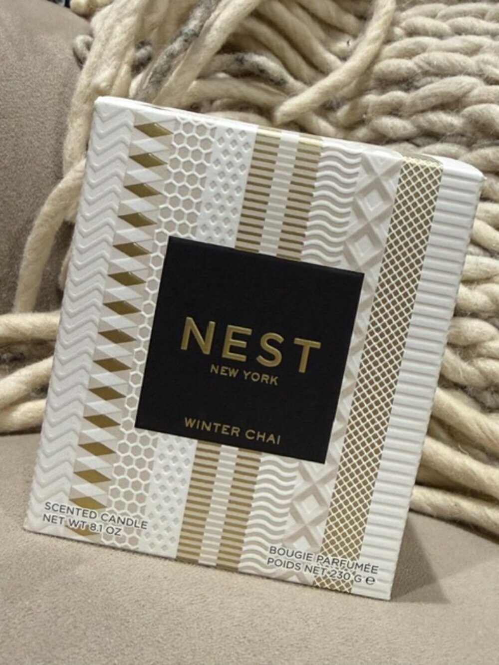 NEST Winter Chai Candle 8.1 oz - NEW